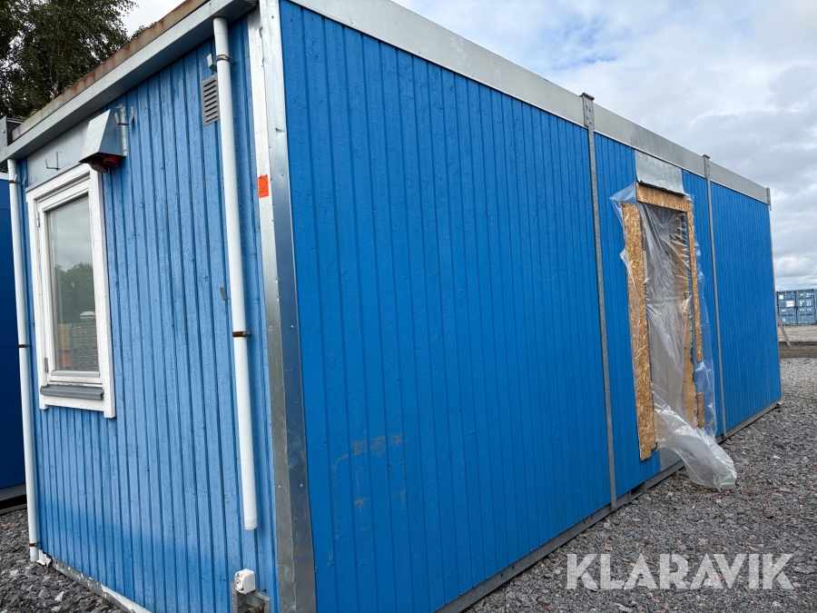 Omklädningsbod / WC / dusch Alustep Boden