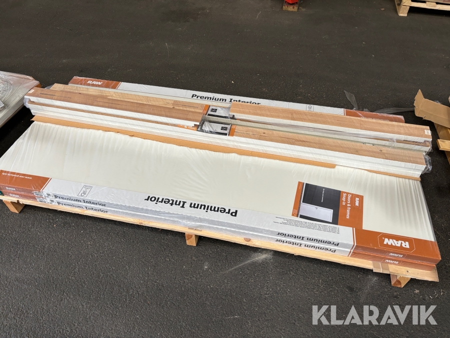 Innerdörr Raw Ida 10x21 med karm - 2 st