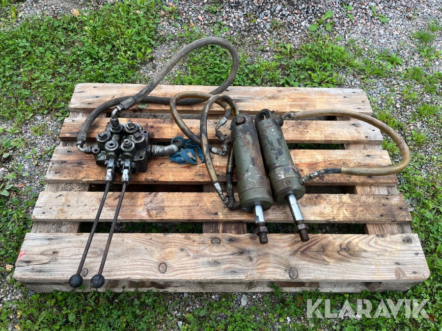 Hydraulreglage och 2 st kolvar