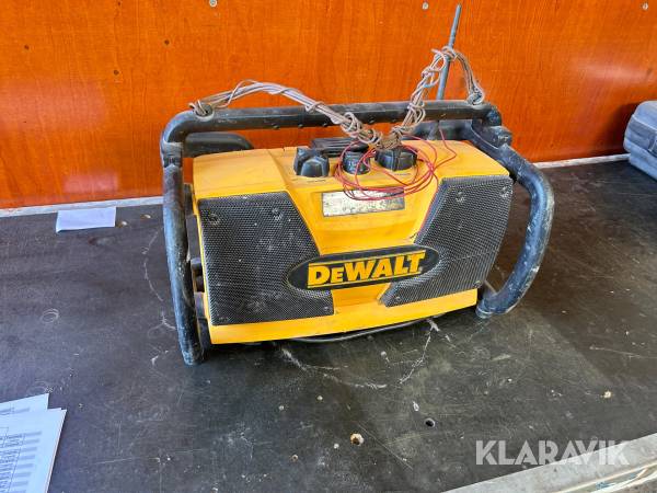 Byggradio Dewalt DW911