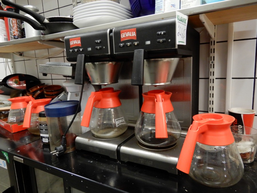 Kaffebryggare, dubbel