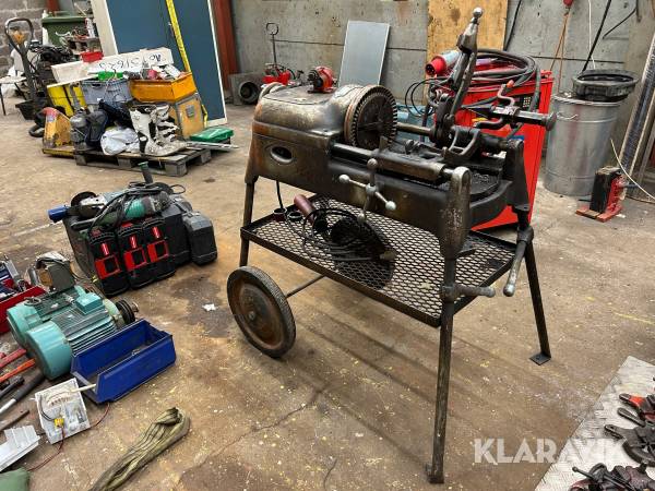 Rörgängningsmaskin Ridgid 535 med tillbehör