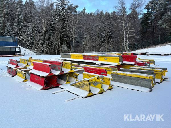 Barriär / avstängning Miniguard cirka 150 meter