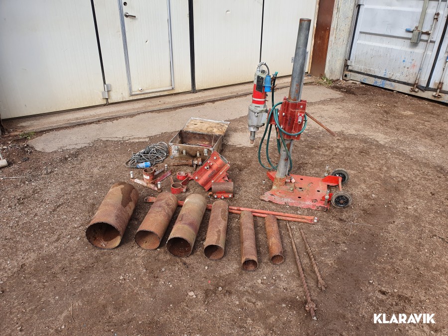 Betongborrmaskin Kärnborr Manson med tillbehör 