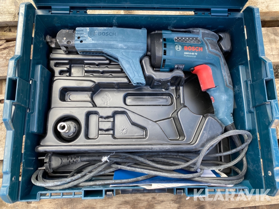 Gipsdragare Bosch GSR 6-45 TE