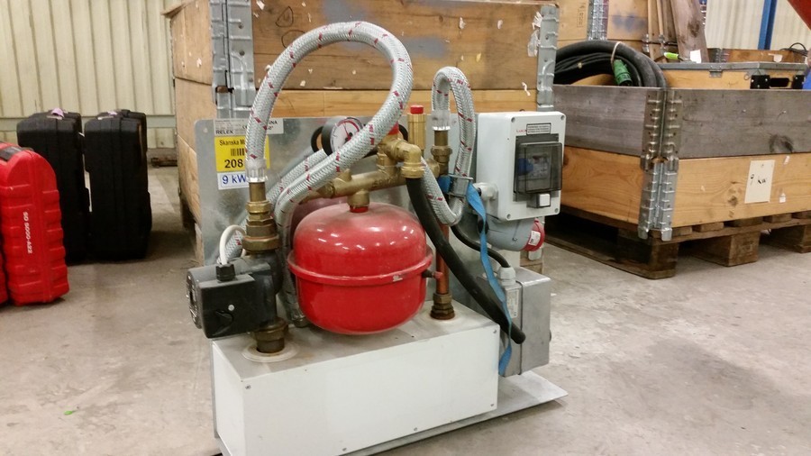 Golvvärmeväxlare, 9kW