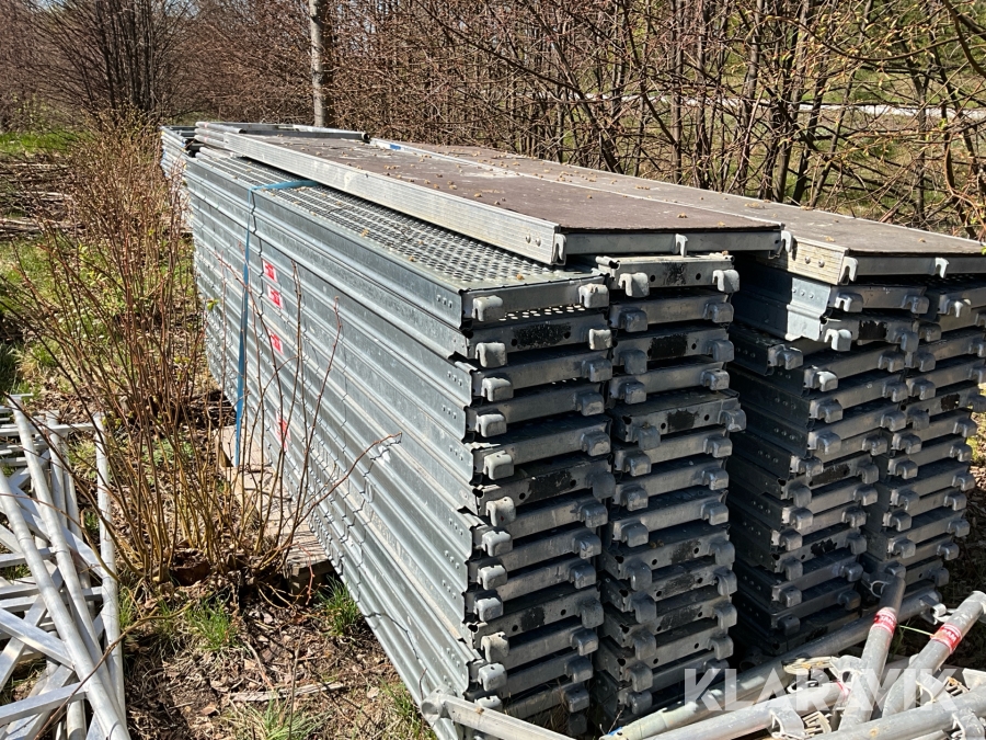 Byggställning stort parti