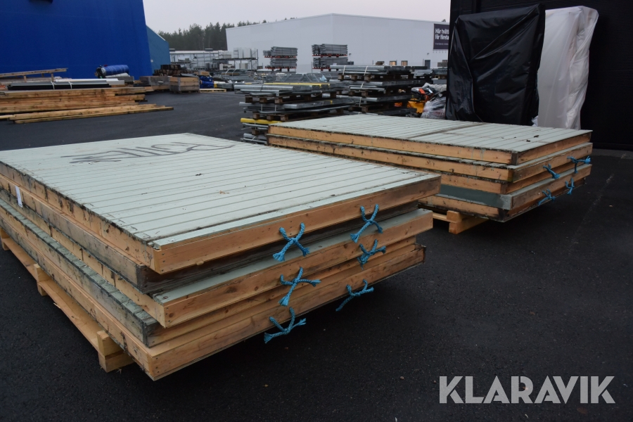 Väggblock  Tempoprent Trä isolerade 10 st