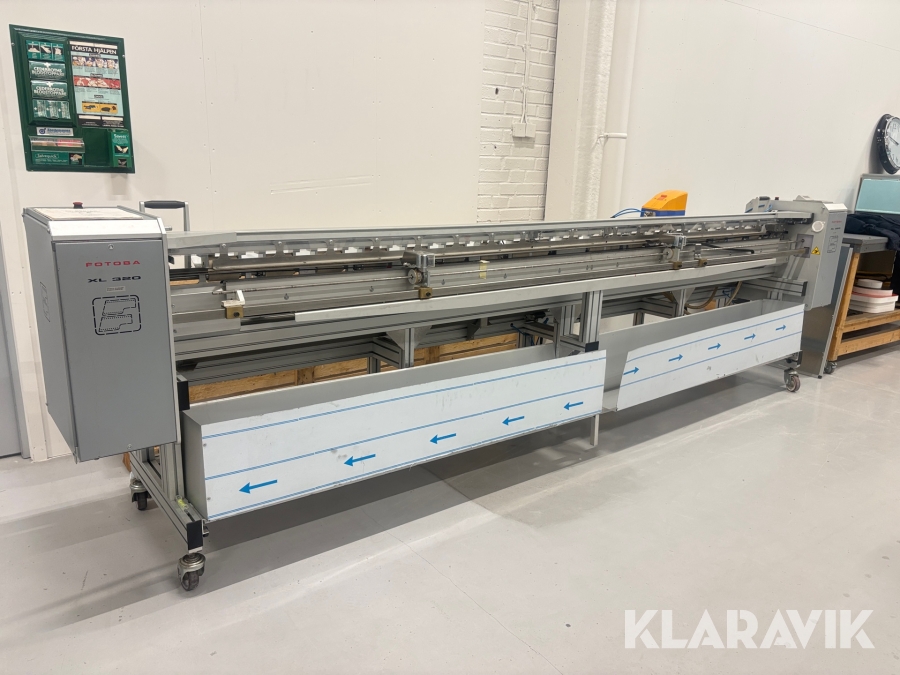 Skärmaskin FOTOBA XL 320