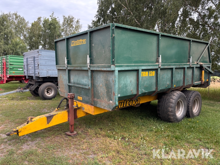 Dumpervagn/spannmålsvagn Multiva TRM 120