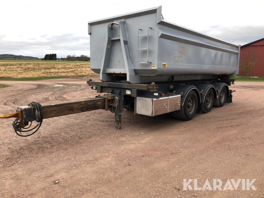 Lastväxlarkärra med tipp 3-axlad 