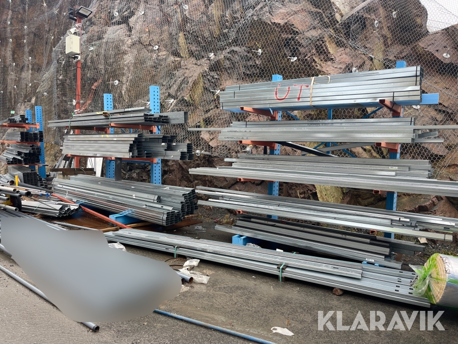 Stålreglar Europrofil Blandade längder och dimensioner