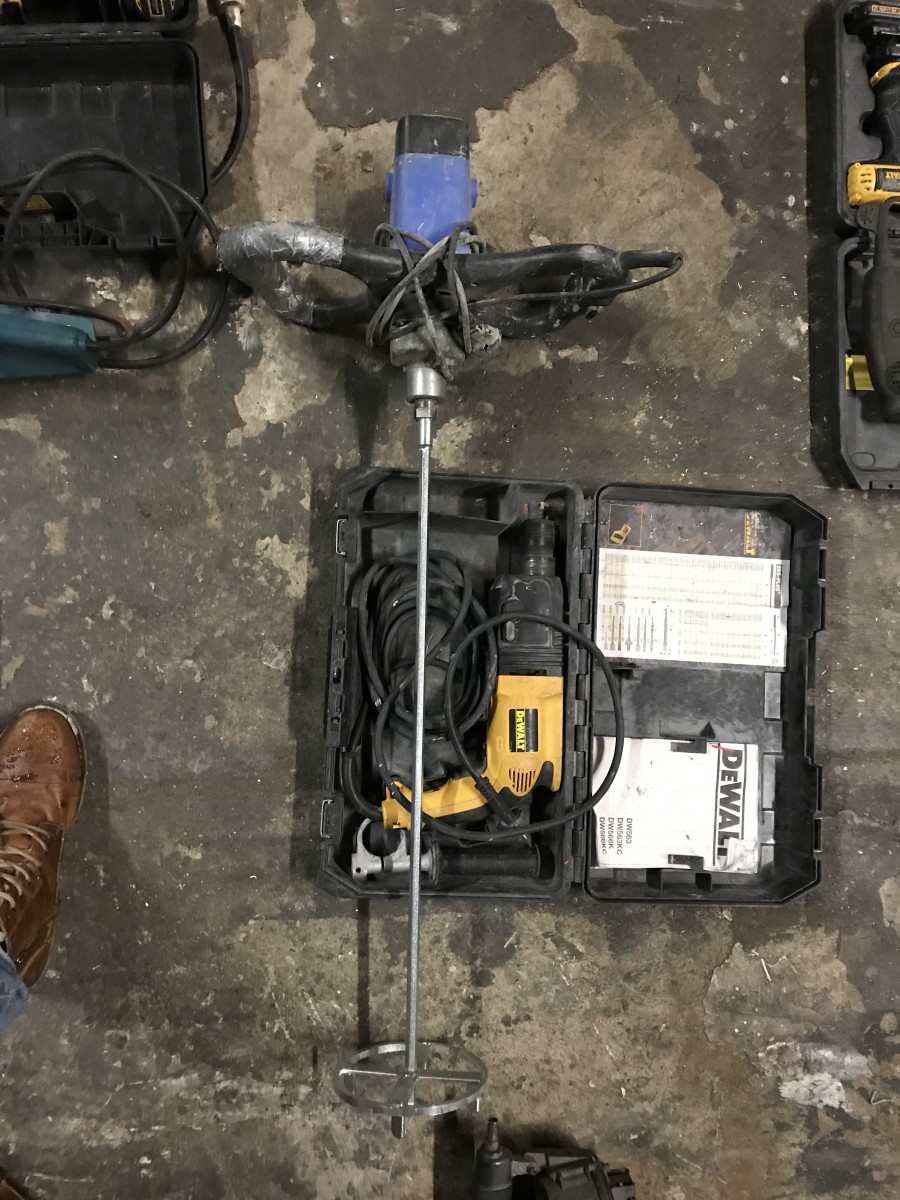 Borrmaskin + Omrörare 