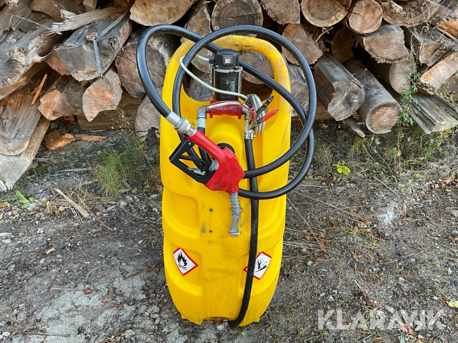 Dieseltank transporttank Emiliana Serbatoi Caddy DSE med elpump