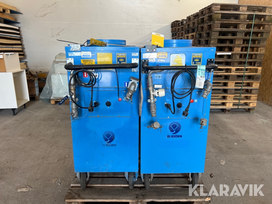 Hetvattenfläktar El-Björn TF 30 HV-F