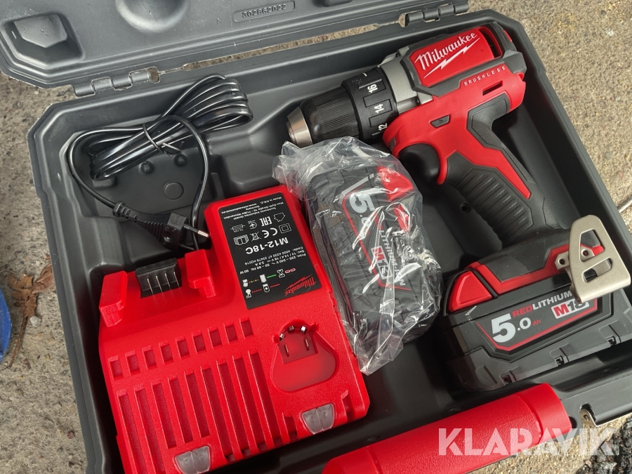 Skruvdragare Milwaukee M18 BLDD-502C