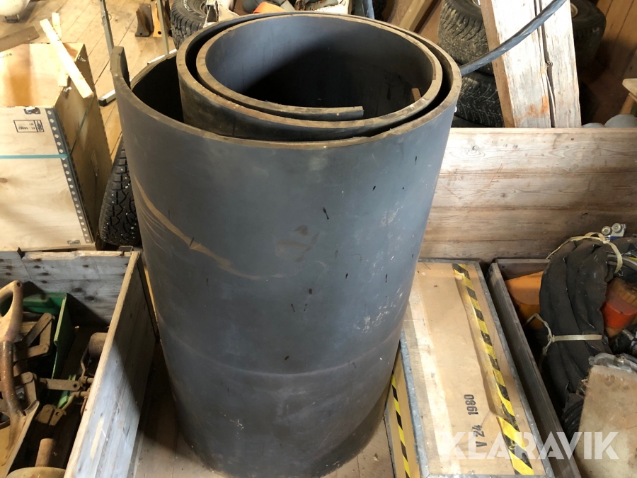 Gummirulle hårdgummi