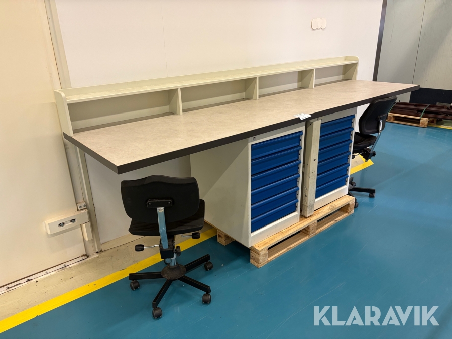 Arbetsbänk med Verktygshurts