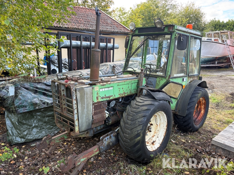 Veterantraktor Holder A60 med redskap
