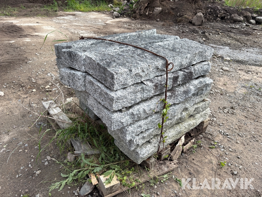 Granitsten 18 styck
