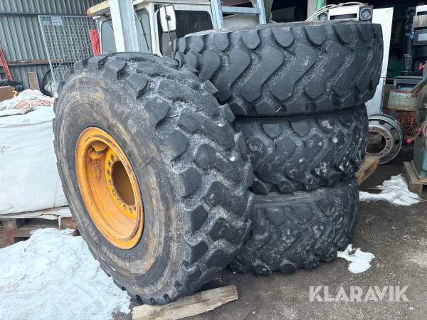 Hjul till Hjullastare Michelin 20.5R25 Passande Volvo L70/L90 4 st