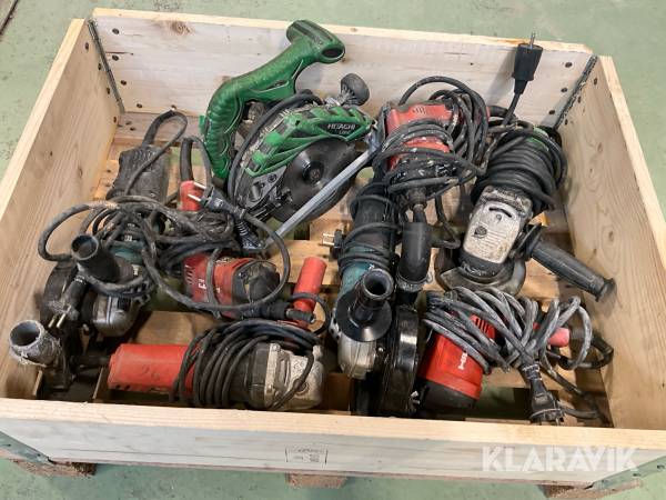 Handverktyg paket med 8st