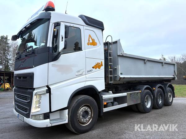 Lastväxlare Volvo FH 8*4 med schaktflak