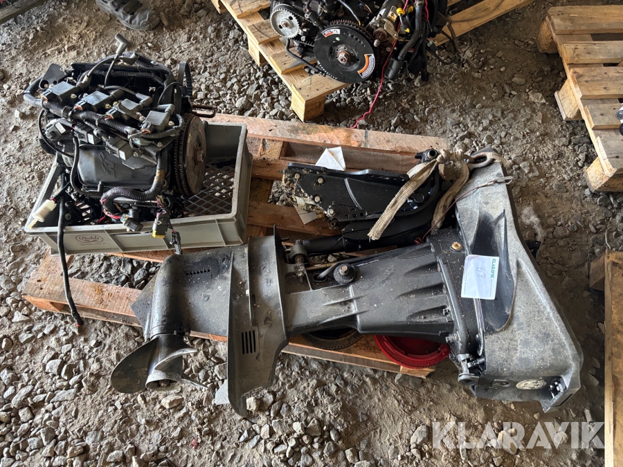 Utombordare defekt Mercury 60 EFI