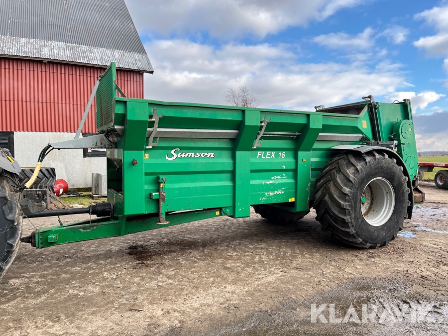 Gödselspridare Samson Flex 16