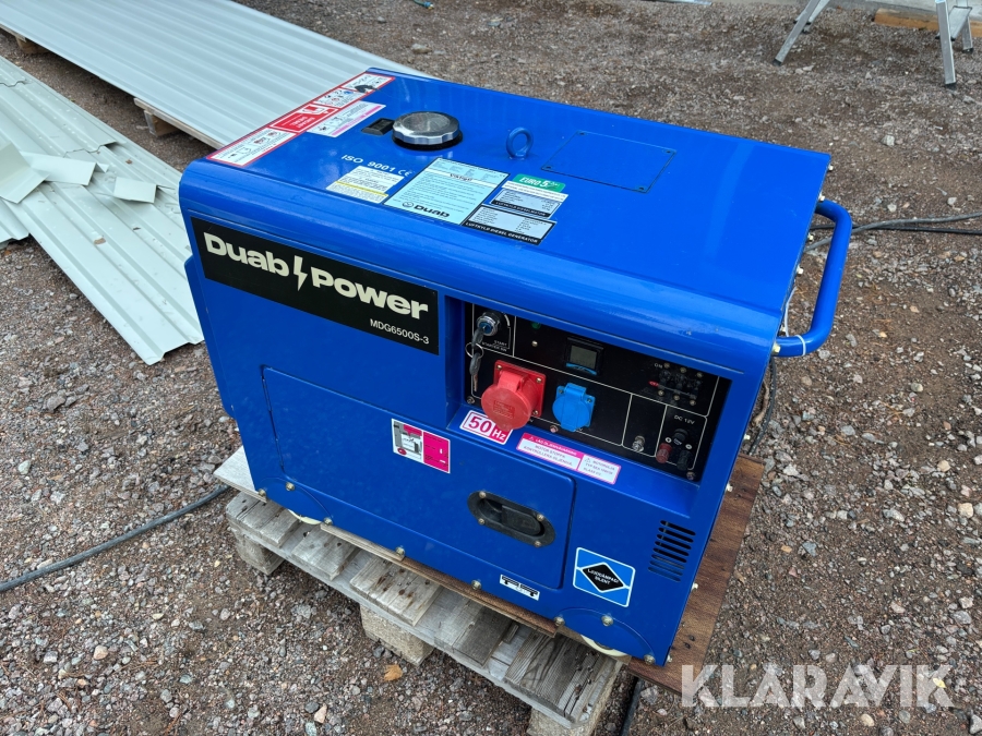 Generator Duab Power MDG6500S-3