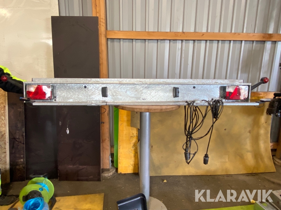 Ljusramp till släpkärra  
