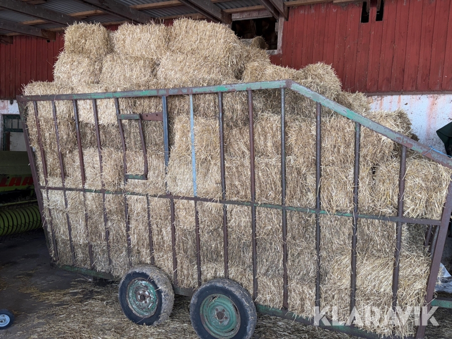 Halm småbalar korn ca 140 balar