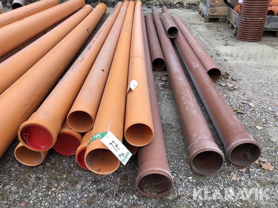 VVS Entreprenad PP och PVC rör 160