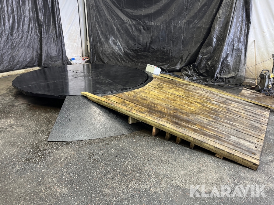 Elektrisk bilsnurra / snurrplatta Wemet ZX-3.5 fjärrstyrd