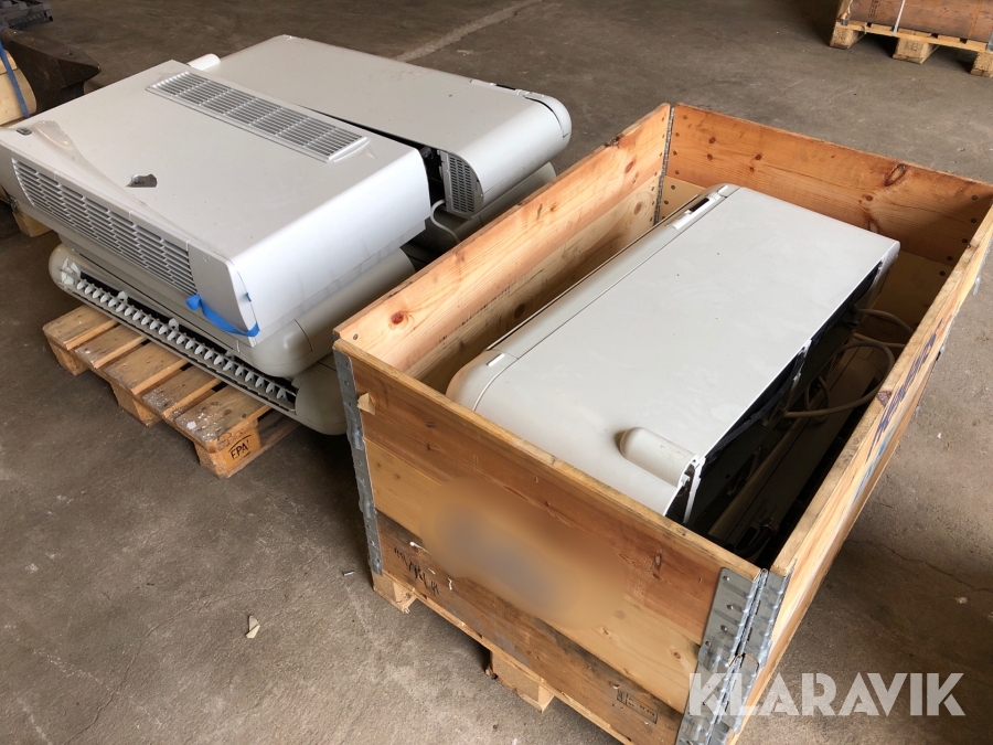 Fläktkonvektorer Rhoss 9st