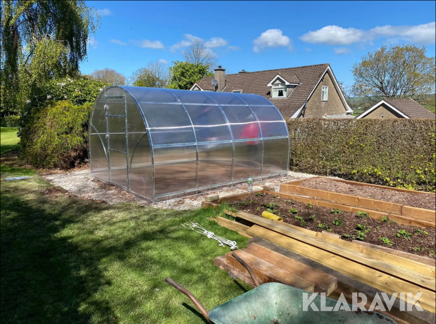 NYA Tunnelväxthuset  POLAR 2024 - 18m2