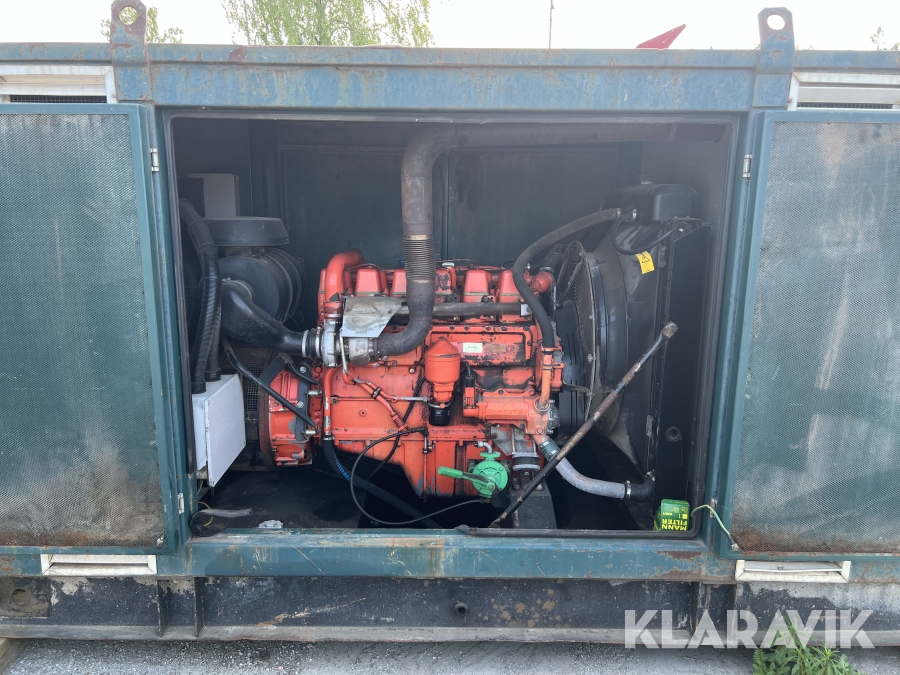 Generator / Elverk 225 kVA Scania D9 92