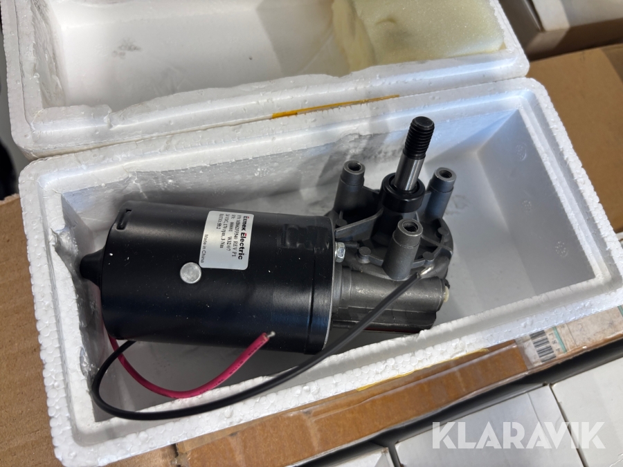 Vindrutetorkarmotor 24VDC 10st