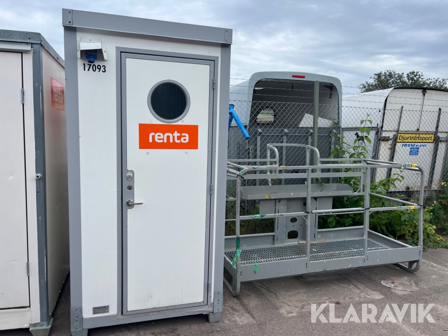 Toalettmodul Vallavagnen