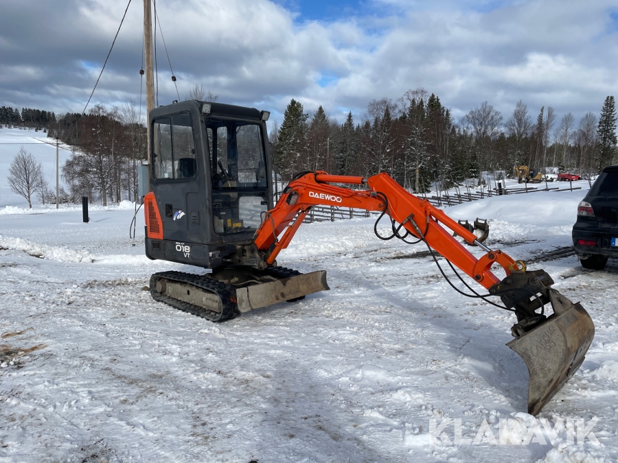 Bandgrävare Daewoo 018 VT