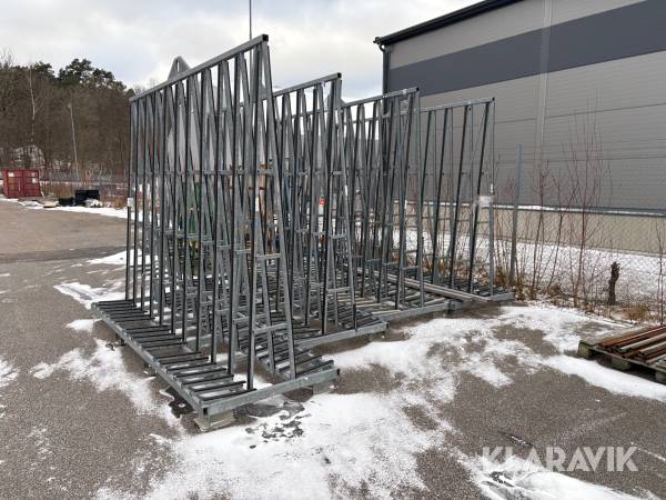 Glas/ skivställ A stativ 4st