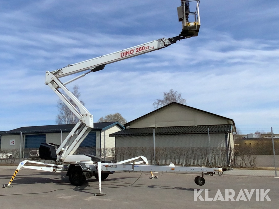 Släpvagnslift Dino 260 XT el och bensin