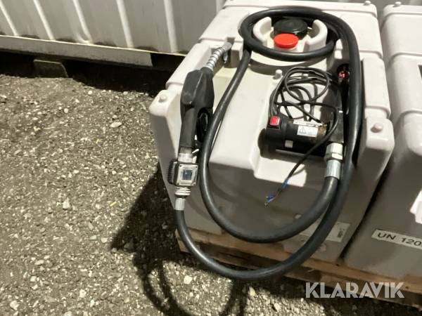 Dieseltank Cemo 200 liter med pump