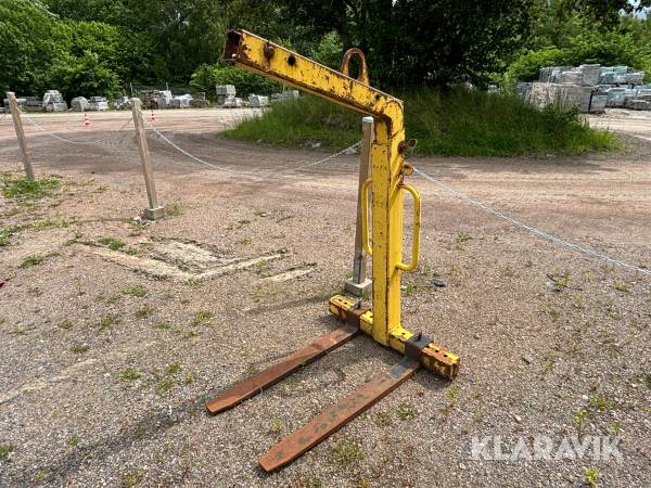 Pallgafflar till kran Axload