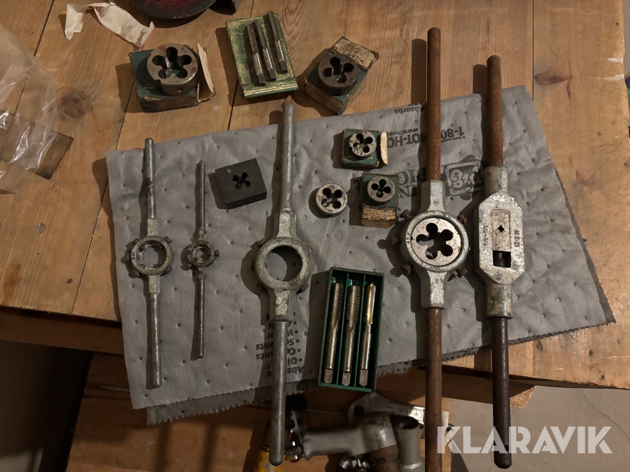 Gängverktyg SKF 17 delar