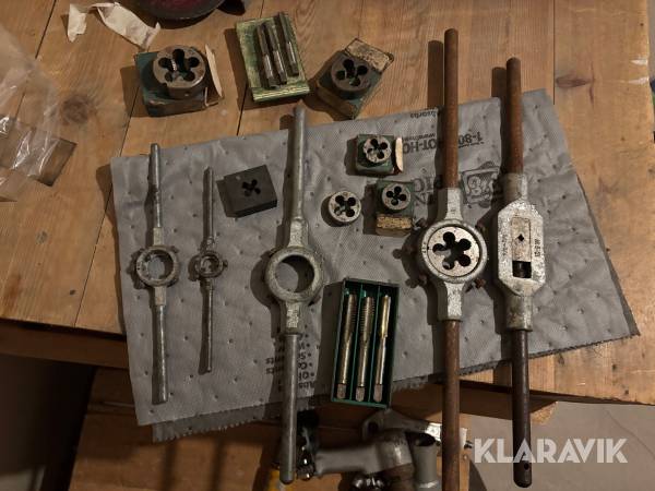 Gängverktyg SKF 17 delar