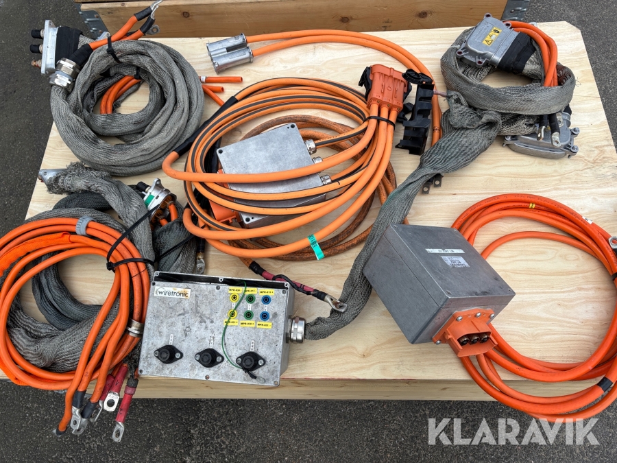 Diverse Högspännings DC kabel för elbil/testverksamhet/DC utrustning