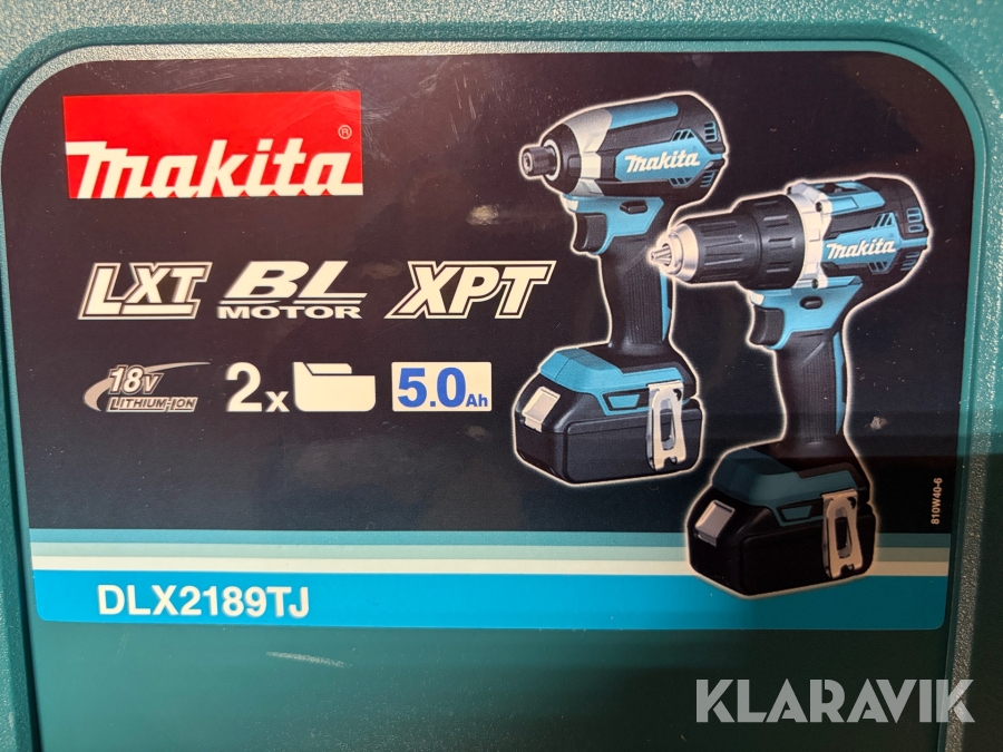 Verktygspaket Makita DLX2189TJ