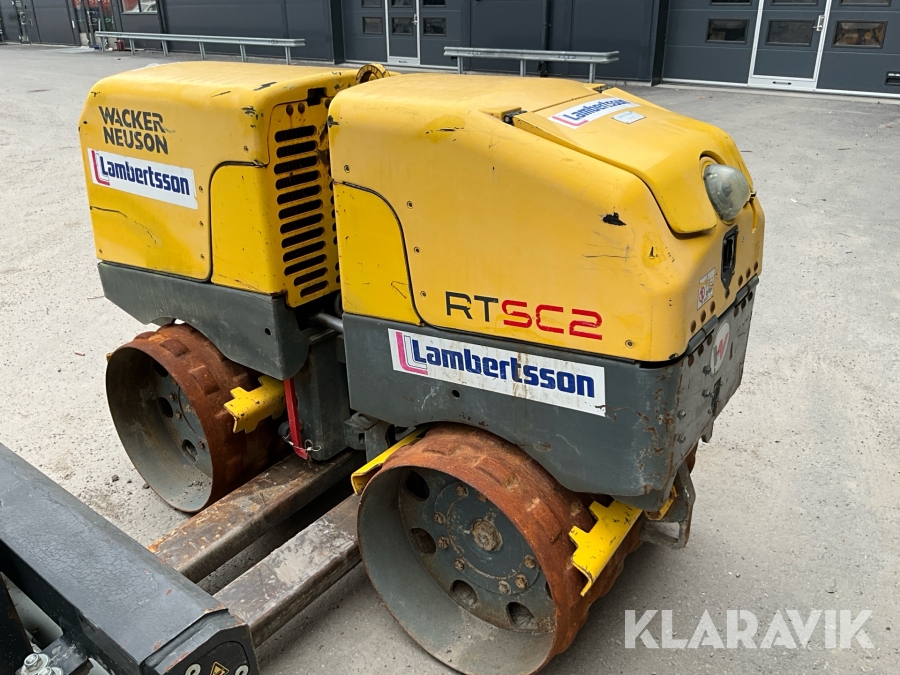 Tandemvält Wacker Neuson RTSC2