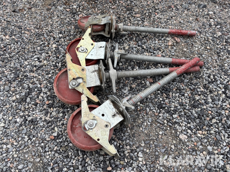 Hjul till layherställning 4 st